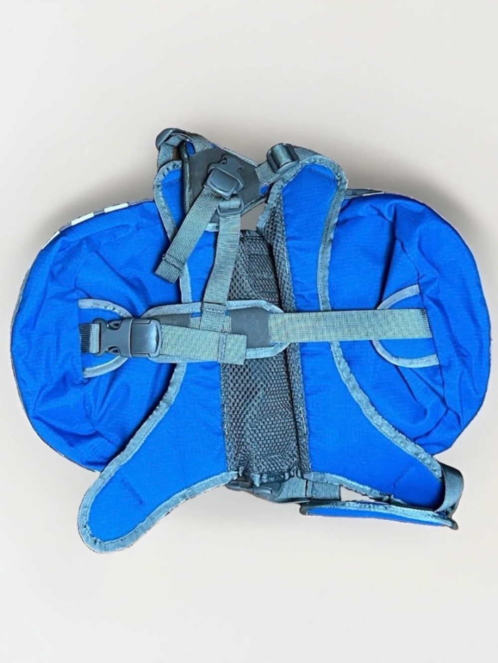 REI Co-op Ultra Dog Pack Hiking Backpack Harness - Blue/Grey - Size Small - Picture 4 of 7